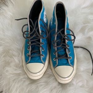 Converse Turquoise Quilted